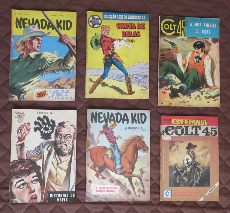 Lote de BD diversa BRASILEIRA (antiga)