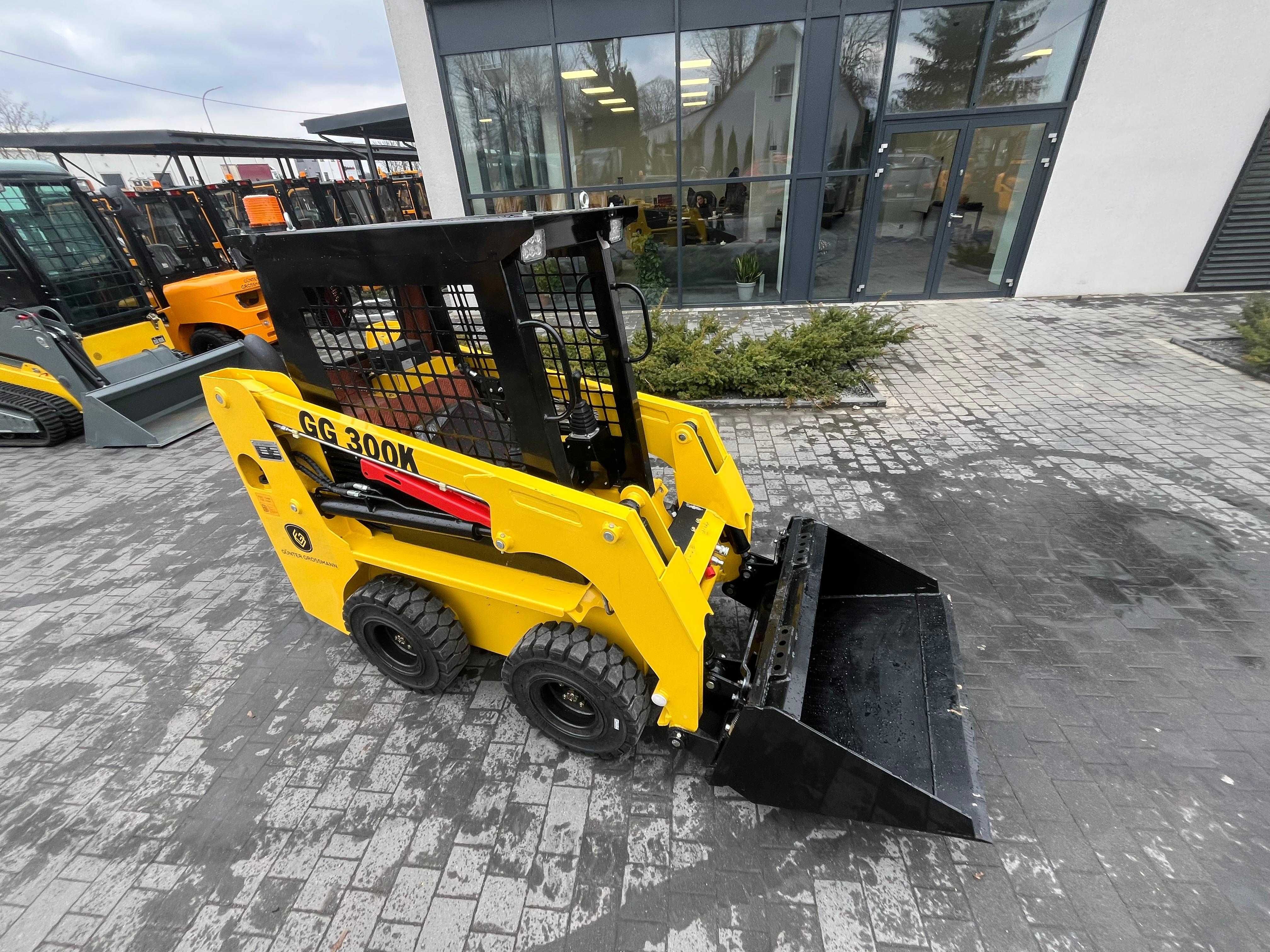 Nowa Ładowarka Gunter Grossmann GG300K . Ładowarka typu Bobcat