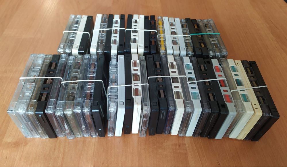 Kasety magnetofonowe 54 szt.