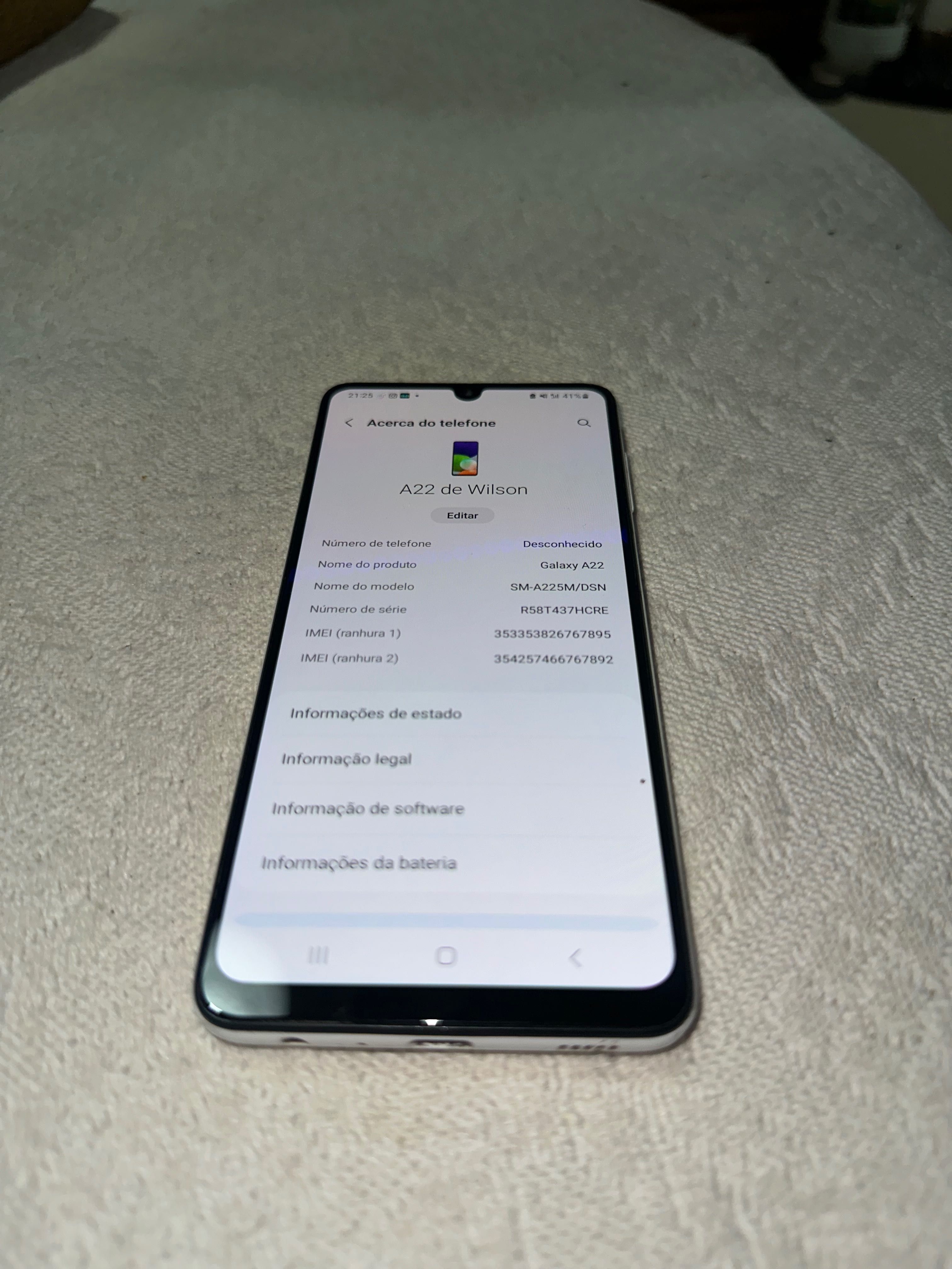 Samsung Galaxy A22 128GB | Excelente estado + Garantia 2 semanas