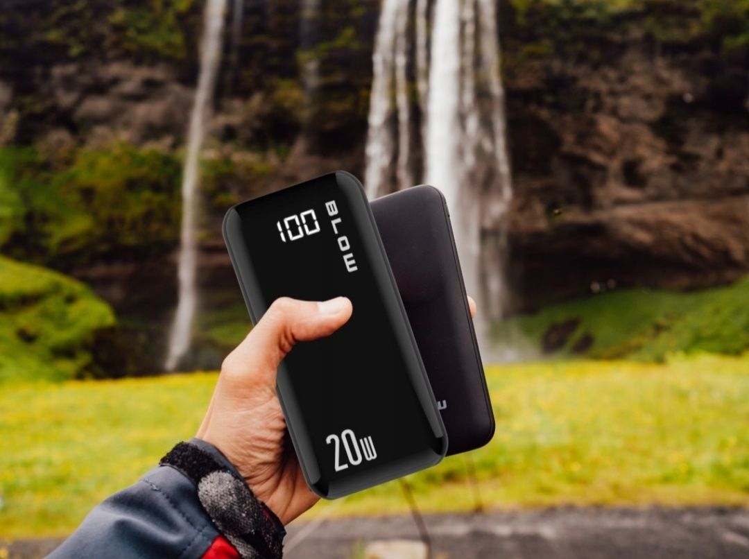 Powerbank великої ємкості Blow 30000 mAh 20W зі швидкою зарядкою