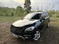 Mercedes ML 350 3.0 турбодизель на пневмоподвеске