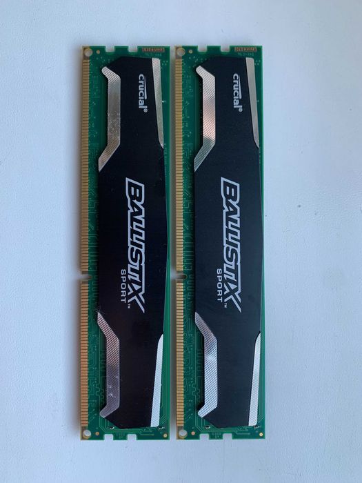 Память Crucial 16GB (2*8 GB) Ballistix Sport DDR3 8Gb 1600MHz