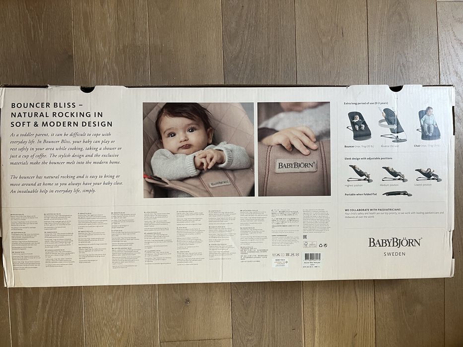 Leżaczek bujaczek babybjorn