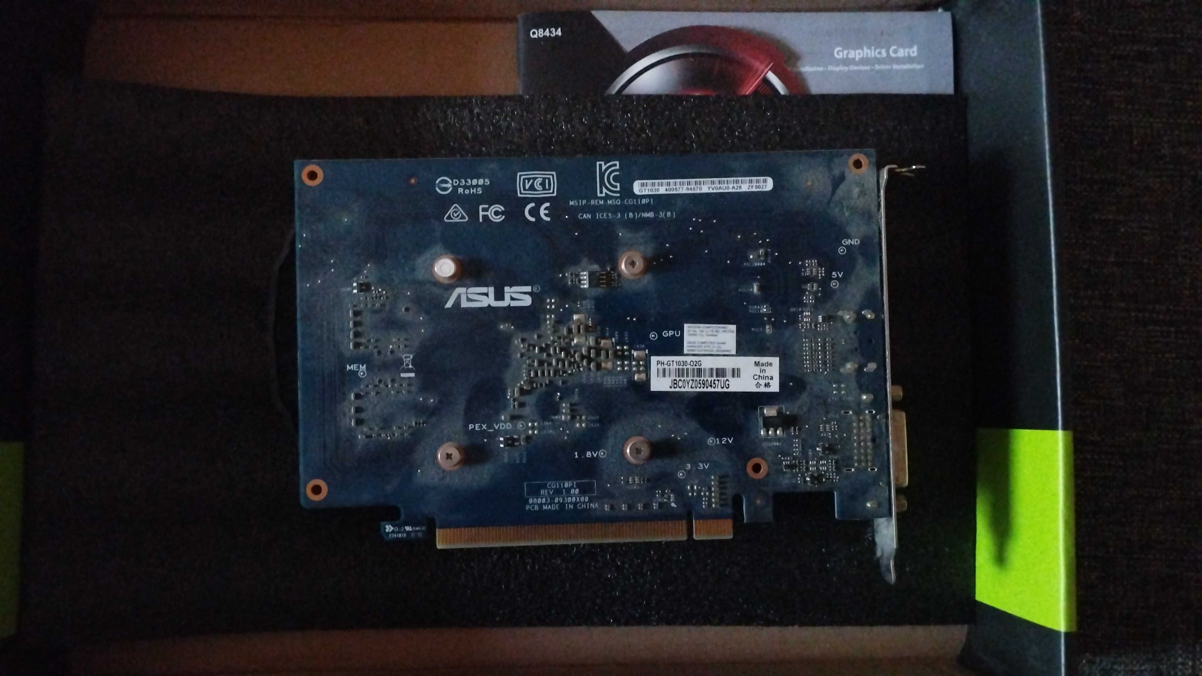 Asus GT 1030 gddr5 2gb
