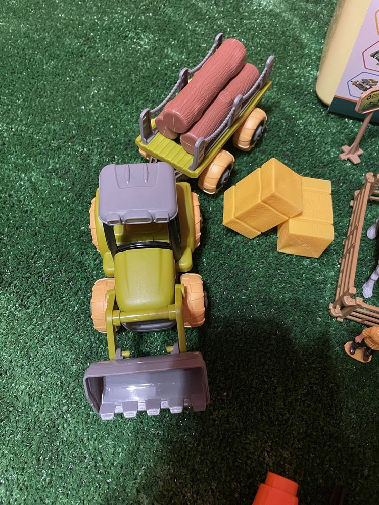 Gospodarstwo Rolne Farma Zwierzęta Maszyny Traktor