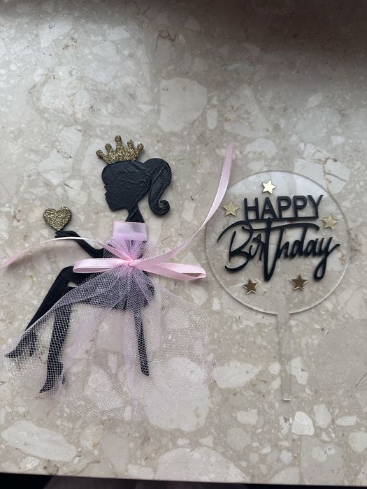 Топпер топер на торт украшение декор праздничный декор бутафория