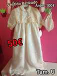 Vestido batizado novo