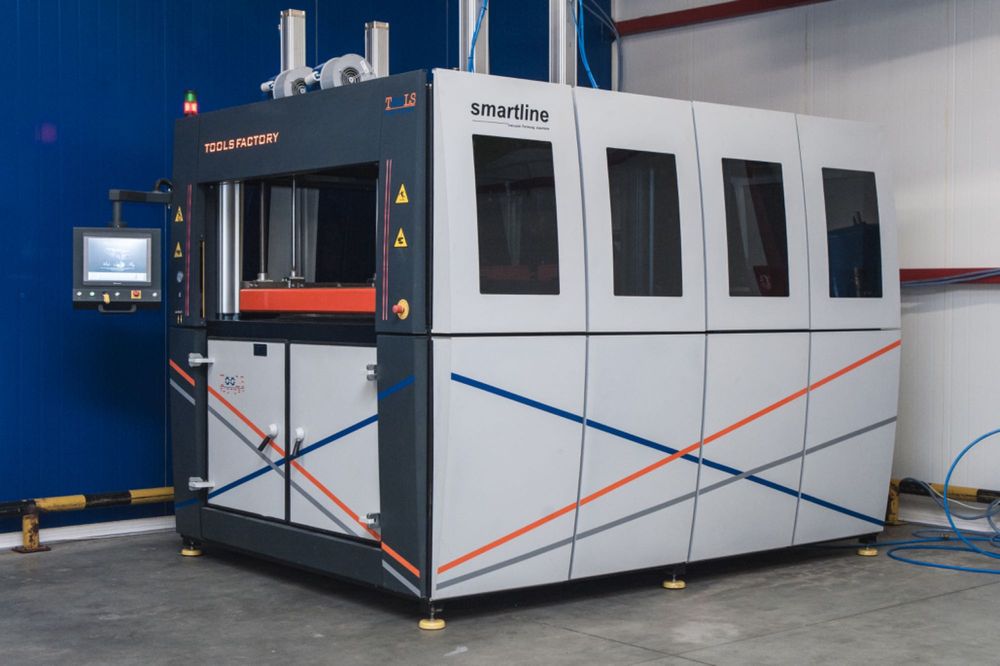 Termoformierka ToolsFactory SMARTLINE 150 PLUS, jak nowa, 1500x1000 mm