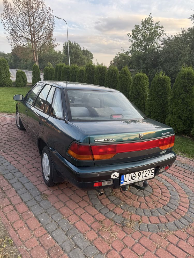 Daewoo Espero hak.  b/gaz Ubezpieczenie do 13.03.2026.