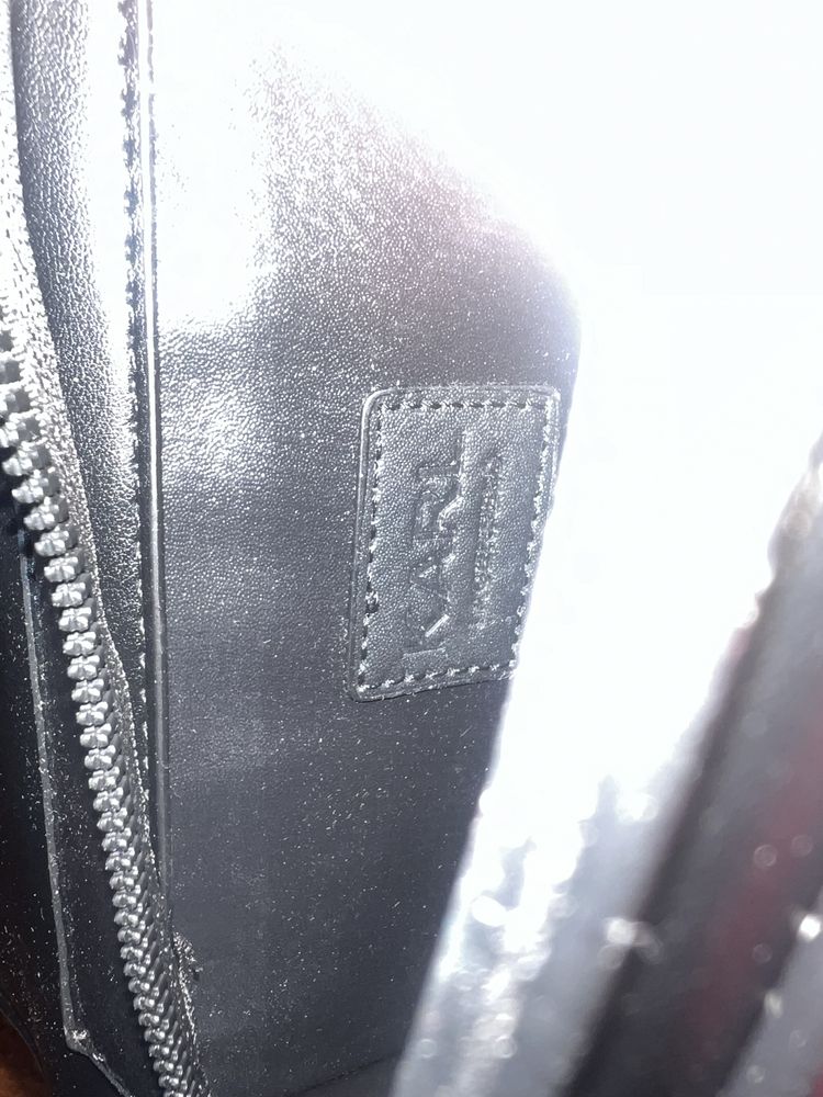 Torebka Karl Lagerfeld mala czarna na łancuszku 22x16cm