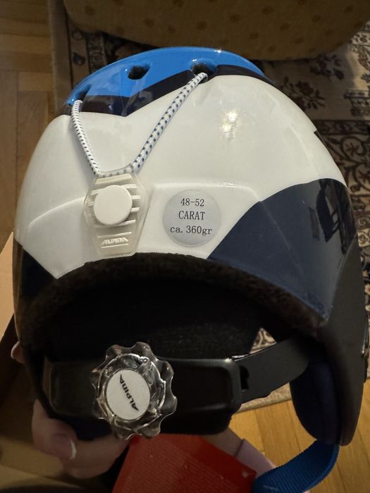 Nowy kask narciarski Alpina dziecięcy