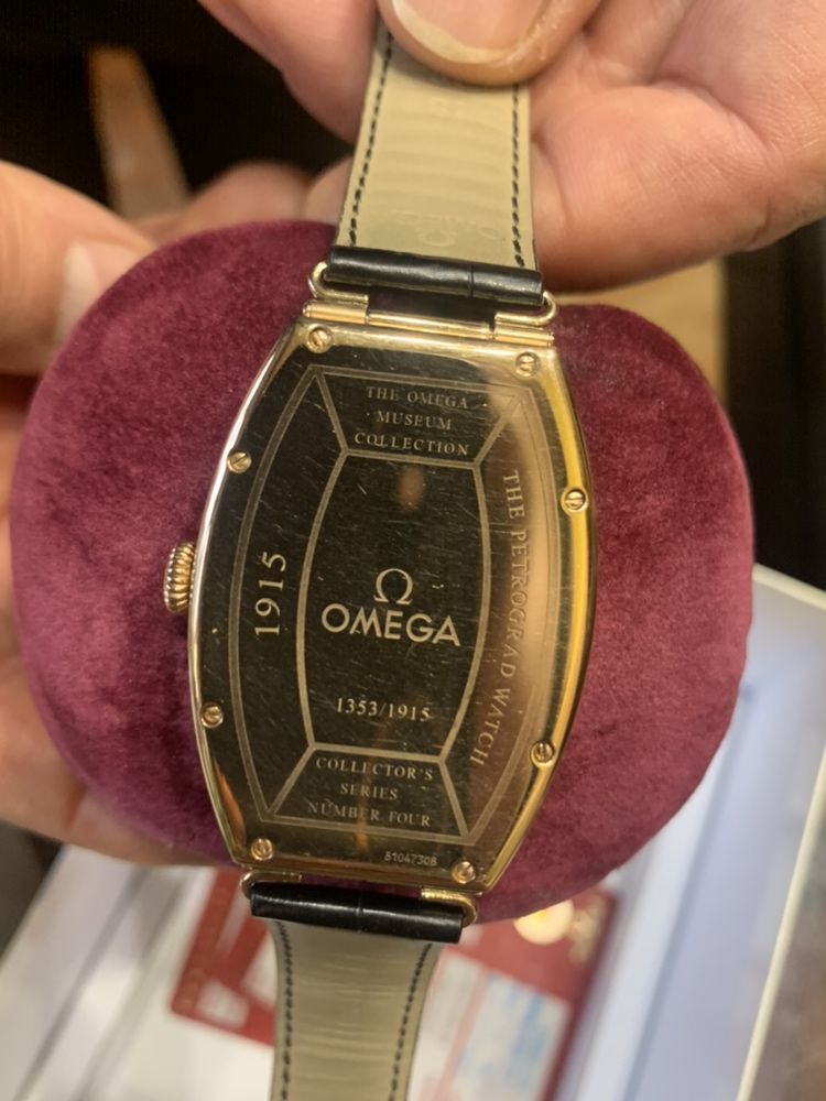 Часы omega золото