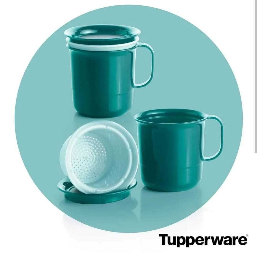 Caneca para chá Tupperware Novo