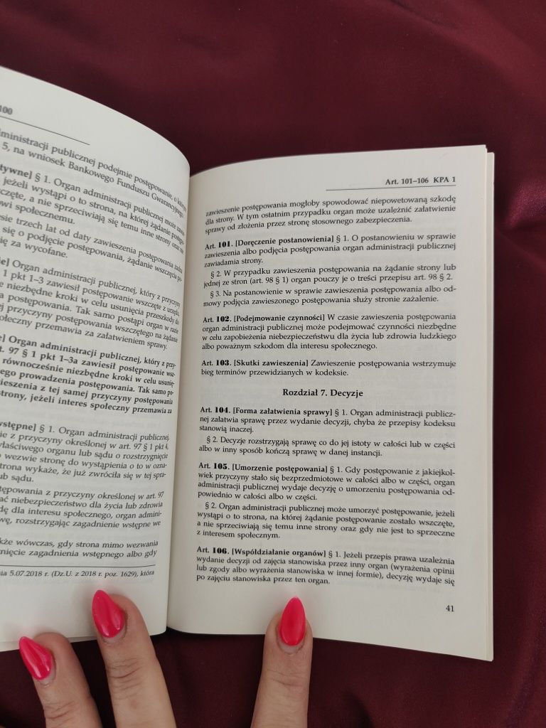 KPA Kodeks Postępowania Administracyjnego 35 wydanie