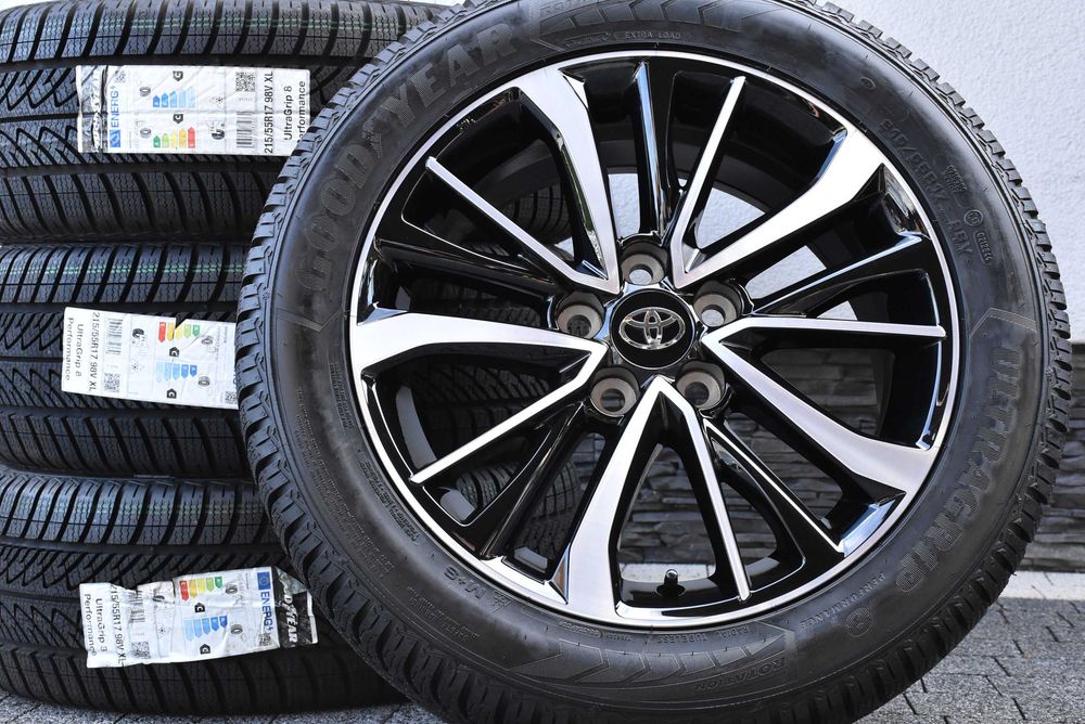 NOWE Koła zimowe OEM TOYOTA Avensis T270 Facelift 17" Goodyear dot2024