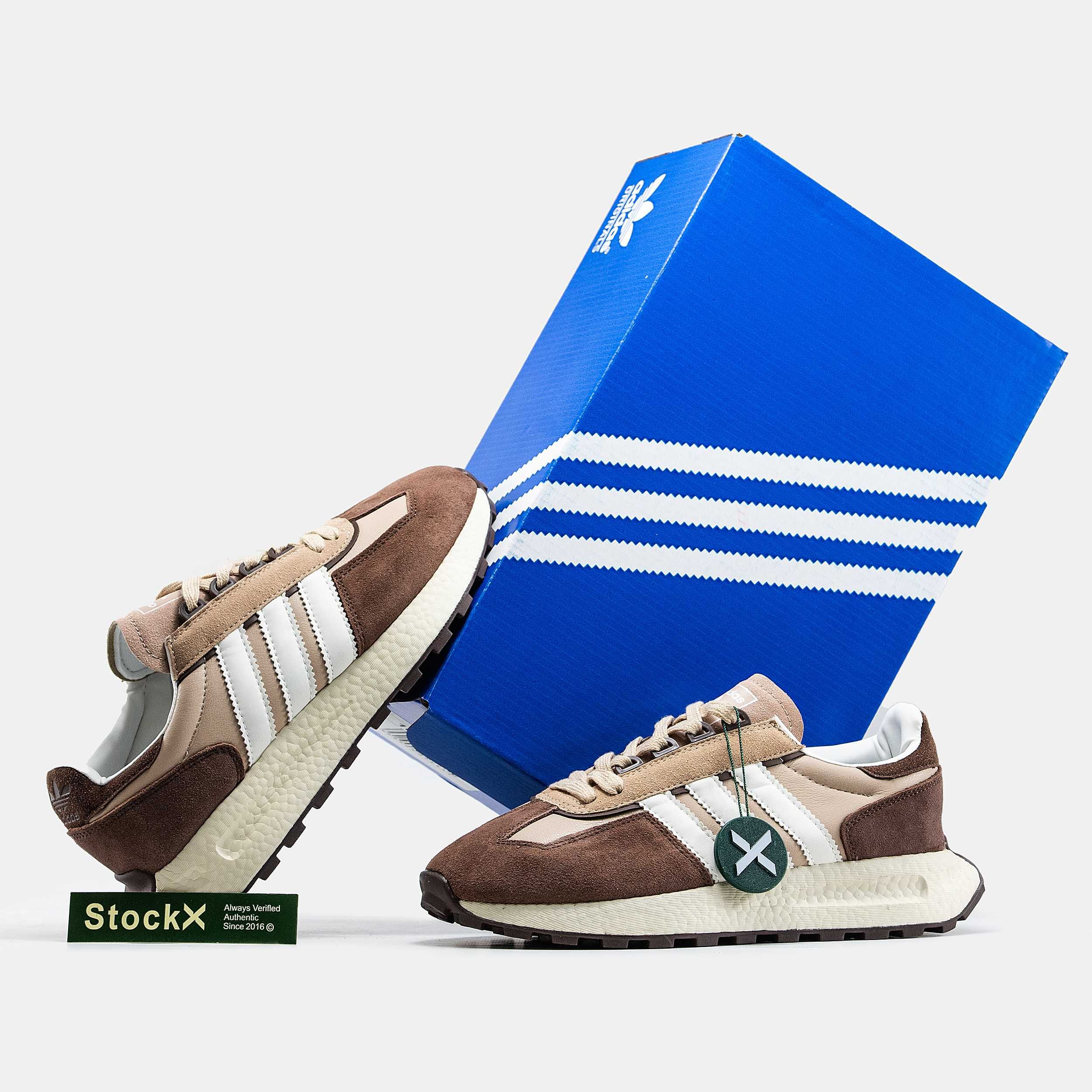 Кроссовки Adidas Retropy E5 Beige Brown Адидас мужские