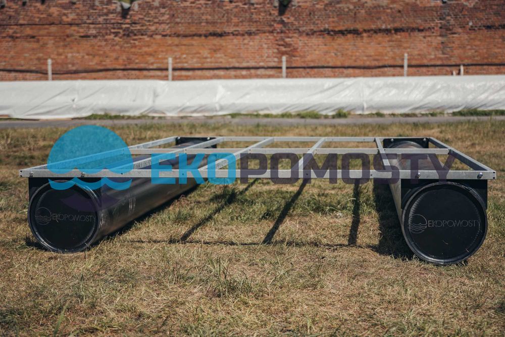 OD RĘKI - Pomost pływający, platforma pływająca 3x2,4m - 7,2mkw