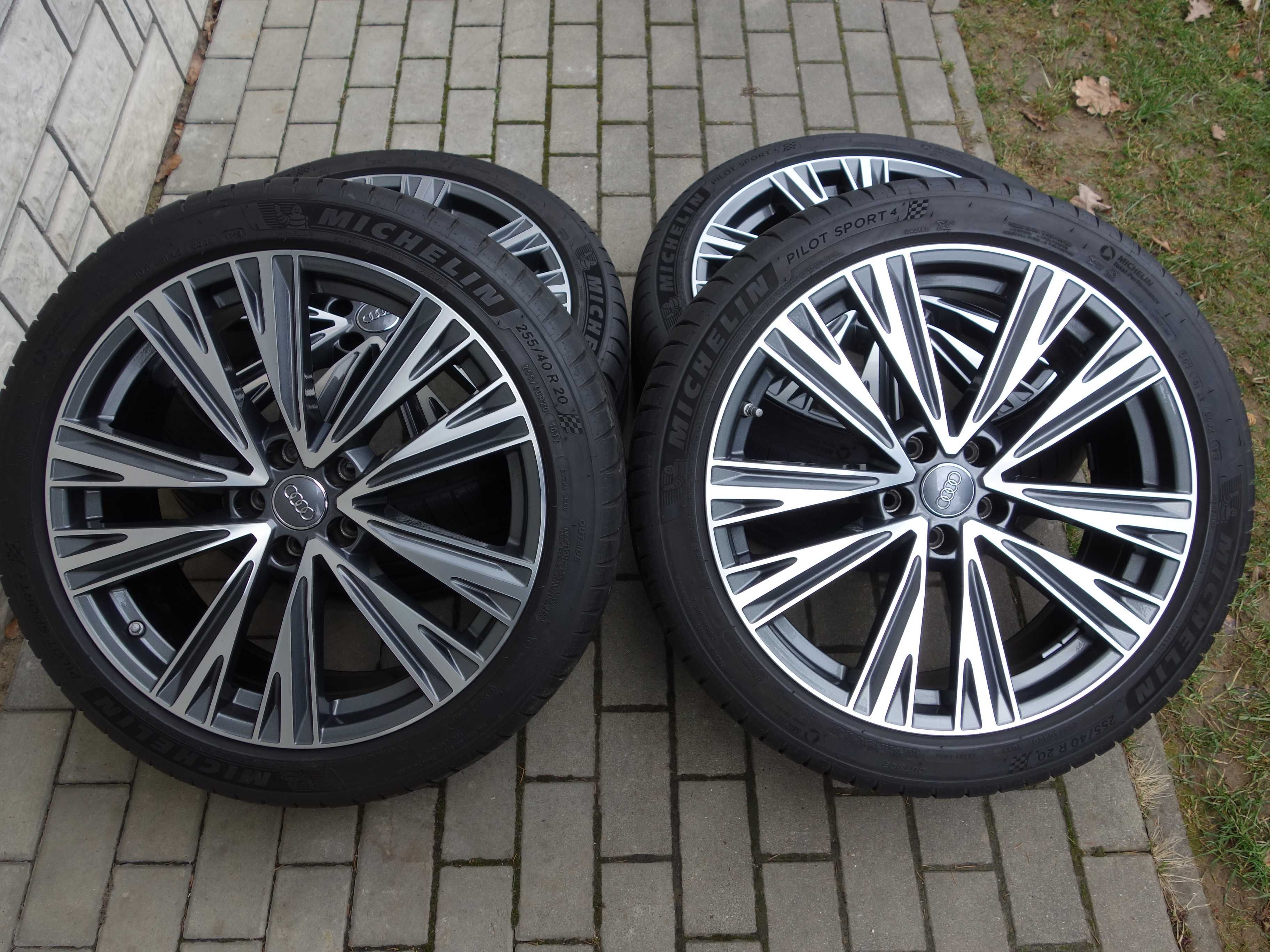 Koła AUDI A6 S6 C8 A8 A7 4K 20'' S-LINE MICHELIN 2020 rok