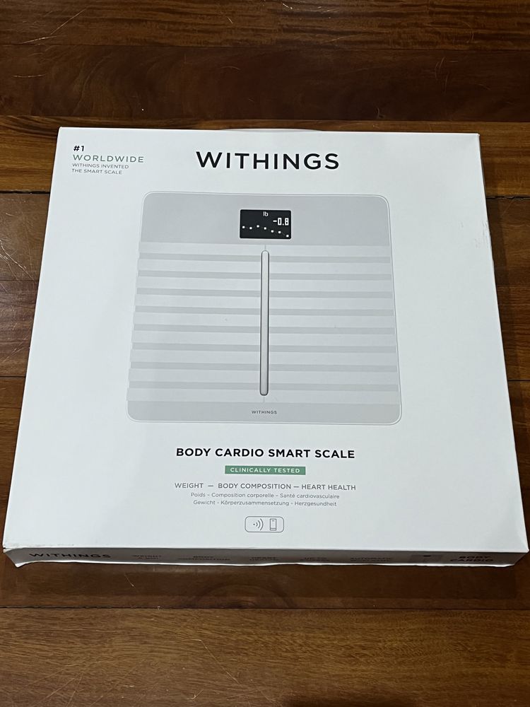 Balança digital withings