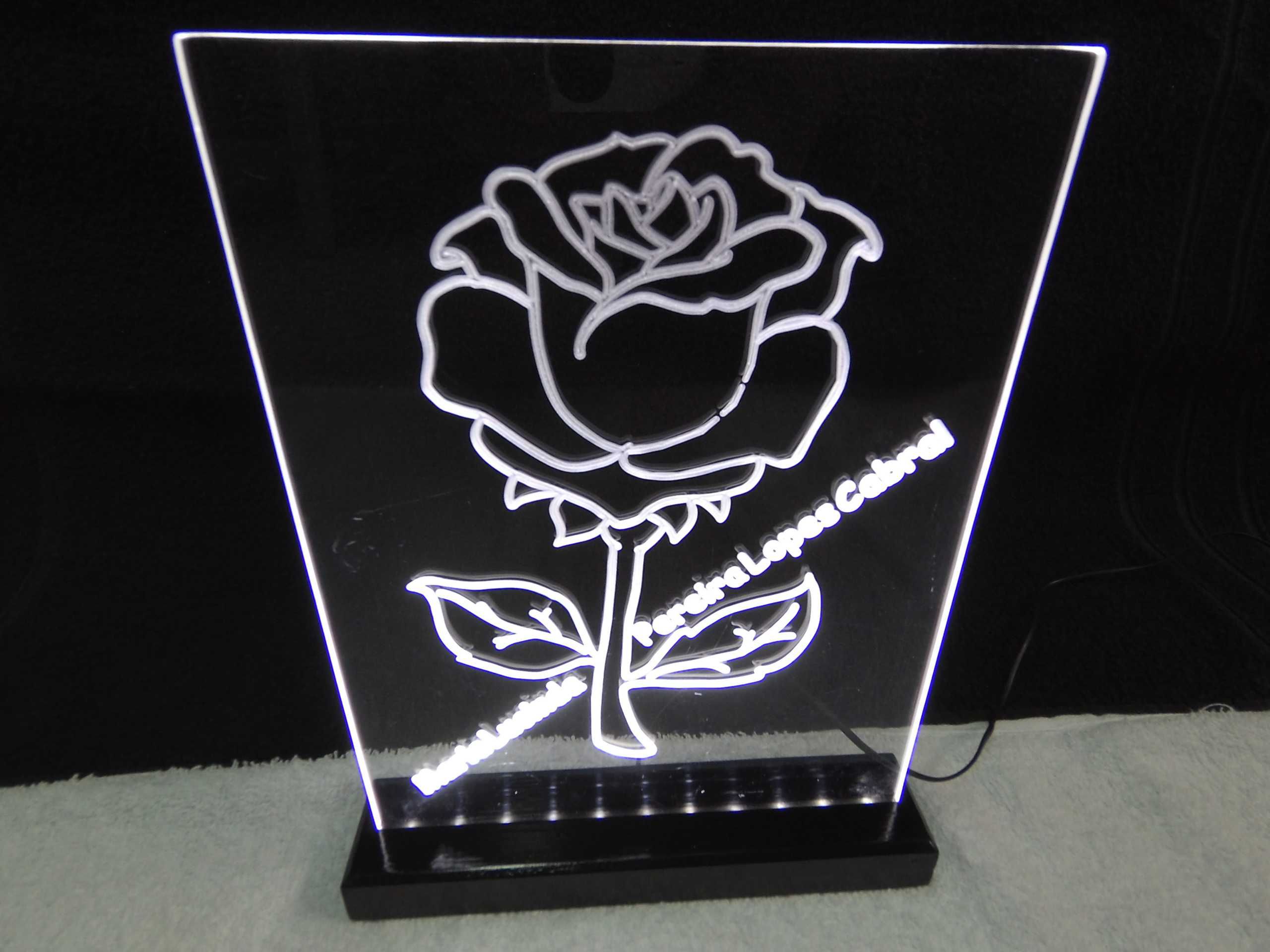 Acrilico led personalizado