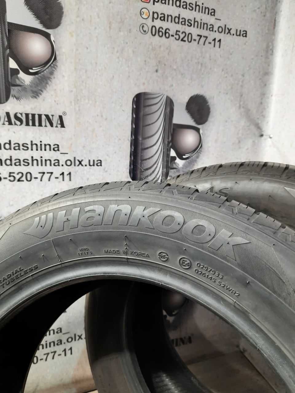 Шини 6,5мм 195/60 R16 HANKOOK Kinergy 4S б/в Всесезон склад