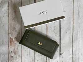 Жіночий шкіряний гаманець портмоне JCCS