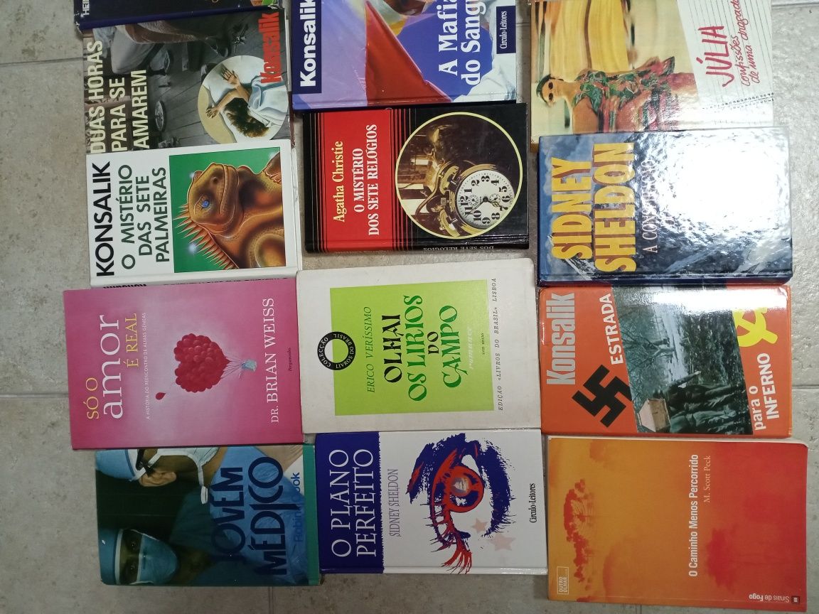 Lote livros variados autores conhecidos