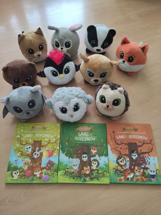 Gang słodziaków 1książka+1maskotka do wyboru