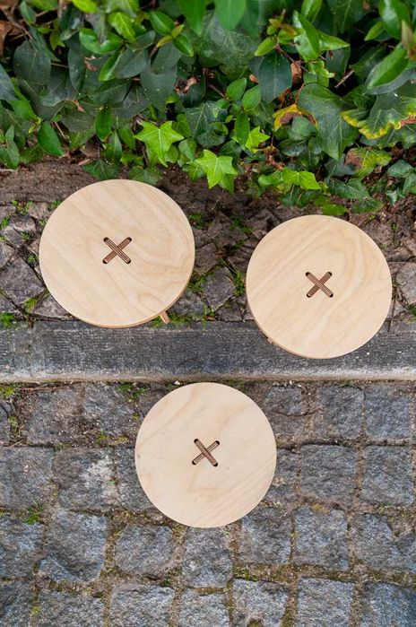 Floreiras em contraplacado bétula