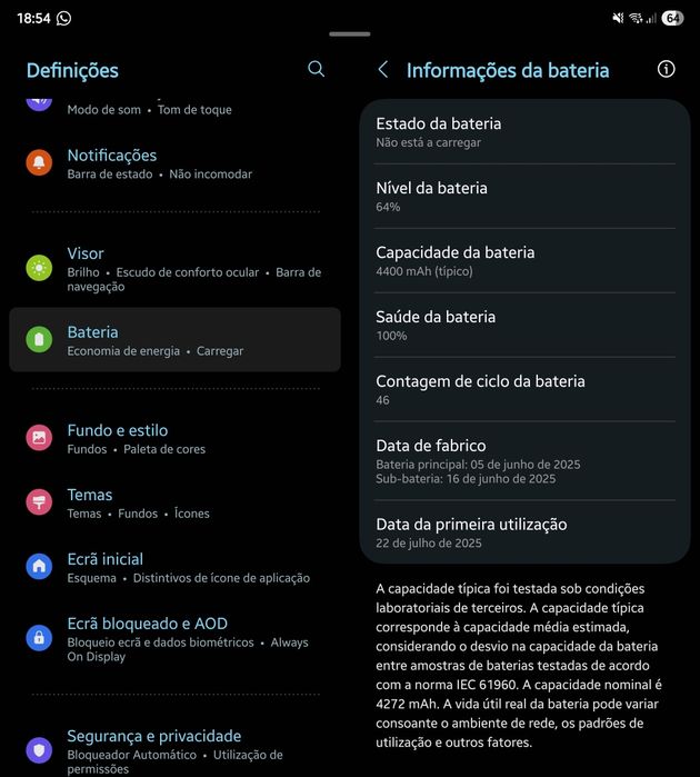 Samsung Galaxy Z Fold 7 Cinza _ 12/256G