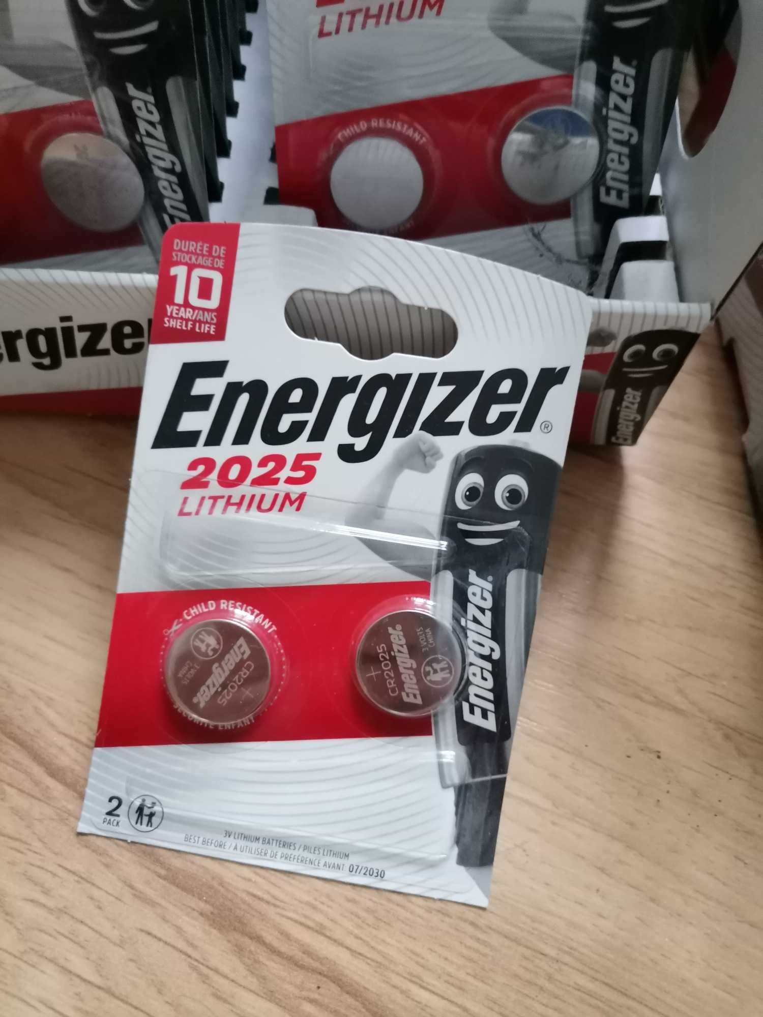 Nowe! Baterie Litowe ENERGIZER CR2025/CR2032 3V (100 x 2 szt.)