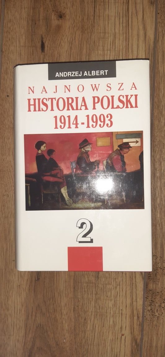 Ksiazka Najnowsza historia Polski z 1995 r