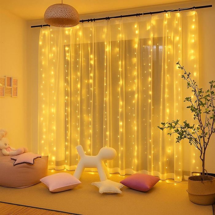 Гірлянда «Штора Роса / Штора Мішура»