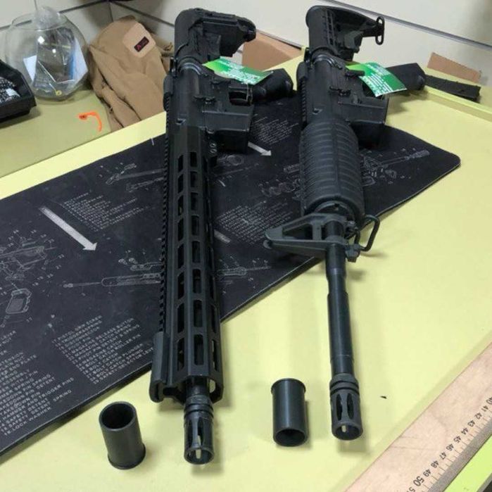Насадка для компенсаторів A1, A2 на AR-15 та M4 ковпачок, заглушка АР