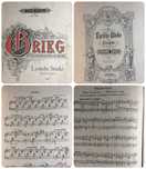 Lyrische Stücke, Morceaux lyriques, Heft 1 Opus 12. Edition Peters