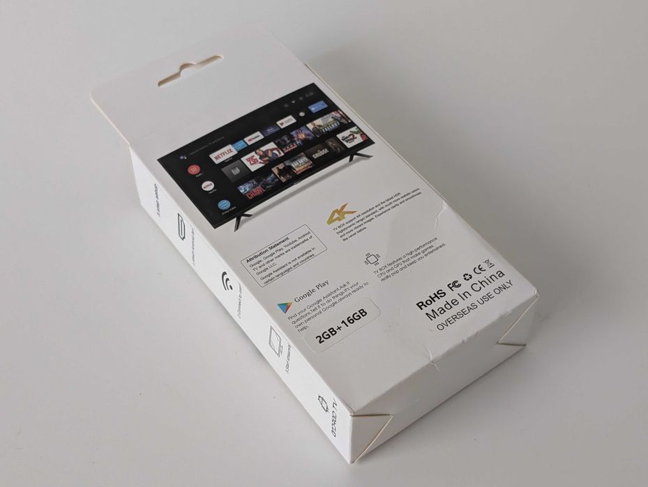 TV Stick Android 14 ATV | 4K | USB | WiFi 6 | 2+16G | BT | U11