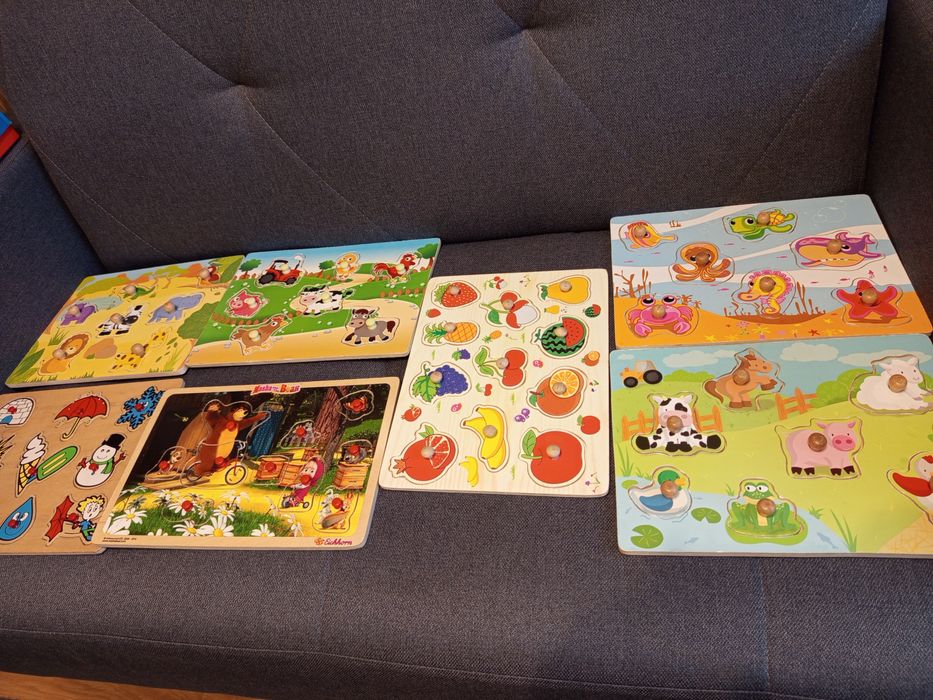 Układanki, puzzle dla maluchów
