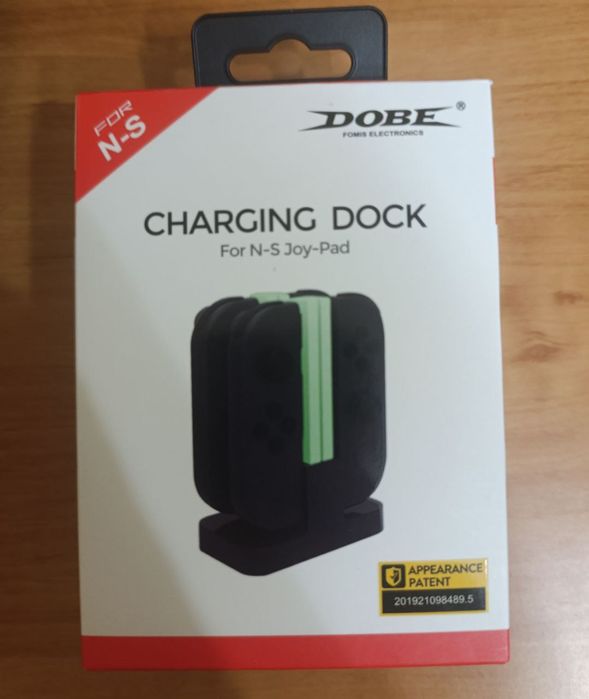 Продам Joy-Con Neon Purple/Neon Orange + Зарядна станція Dobe TNS-875