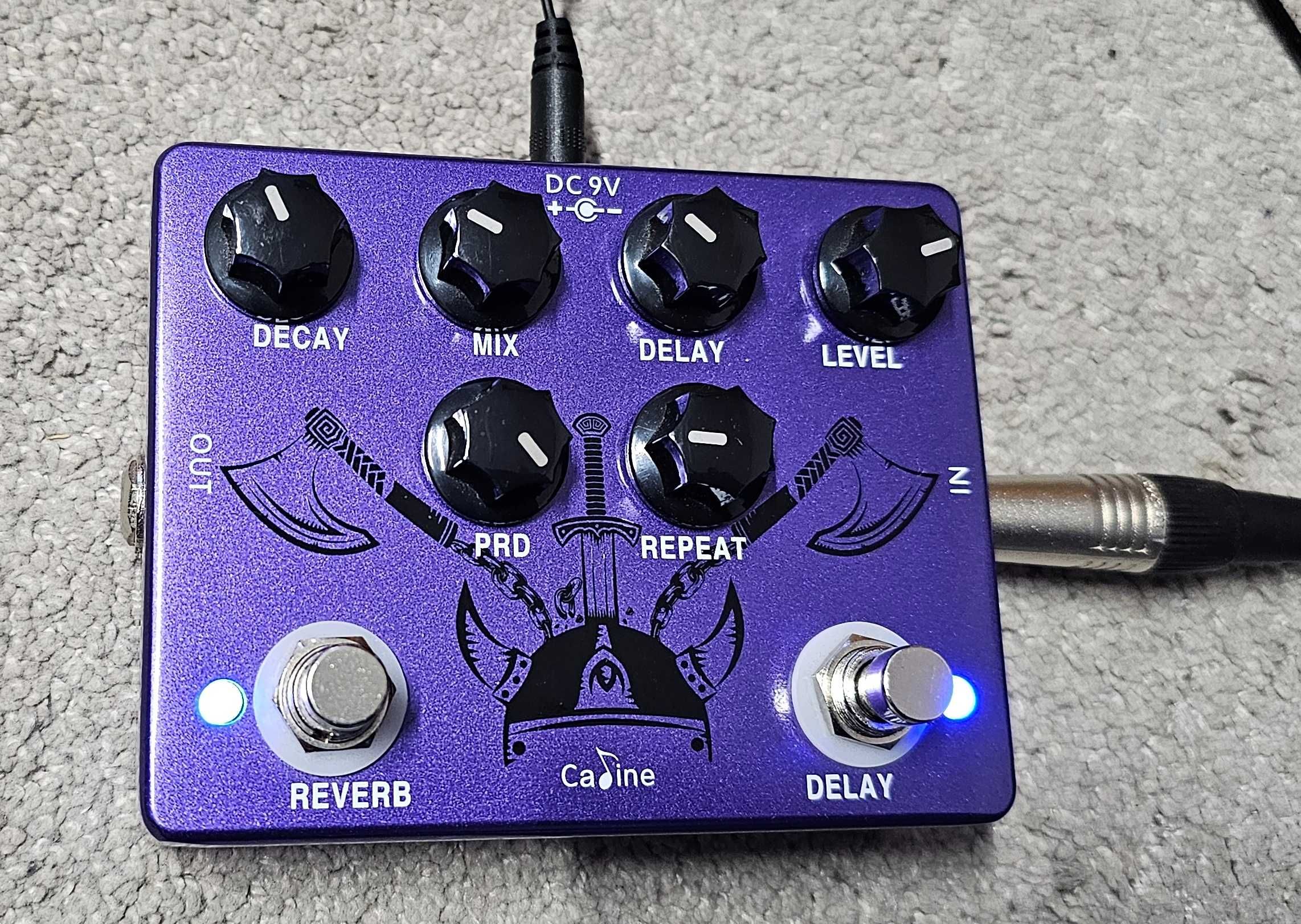 PEDALBOARD-delay, reverb, chorus, distortion, overdrive, flanger-pojed