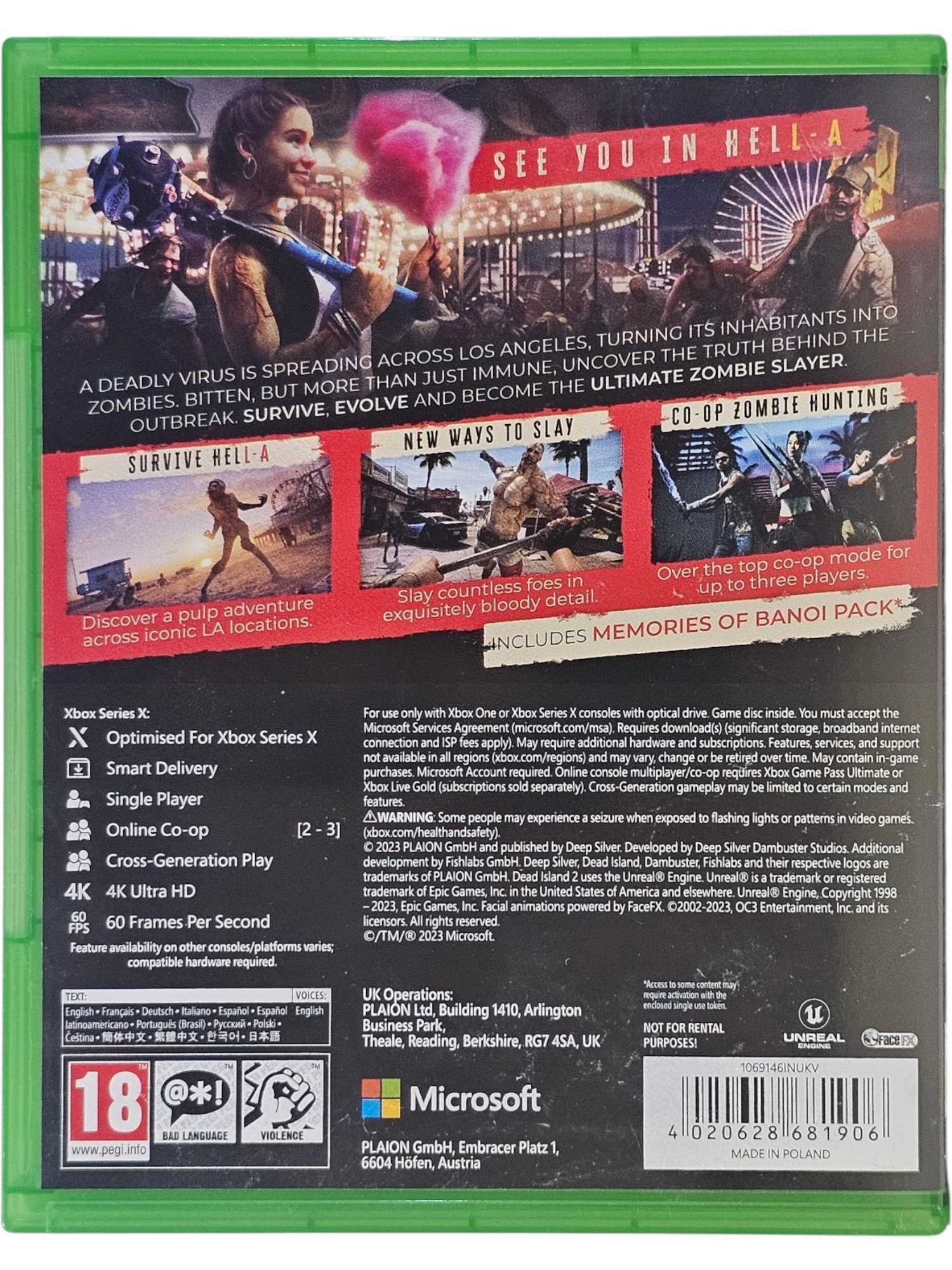 Dead Island 2 | GRA Xbox One / Xbox Series X | ENG