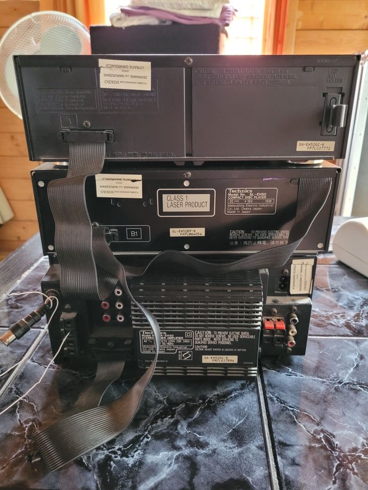 Technics SA-EH50 wieża segmenty ECHO