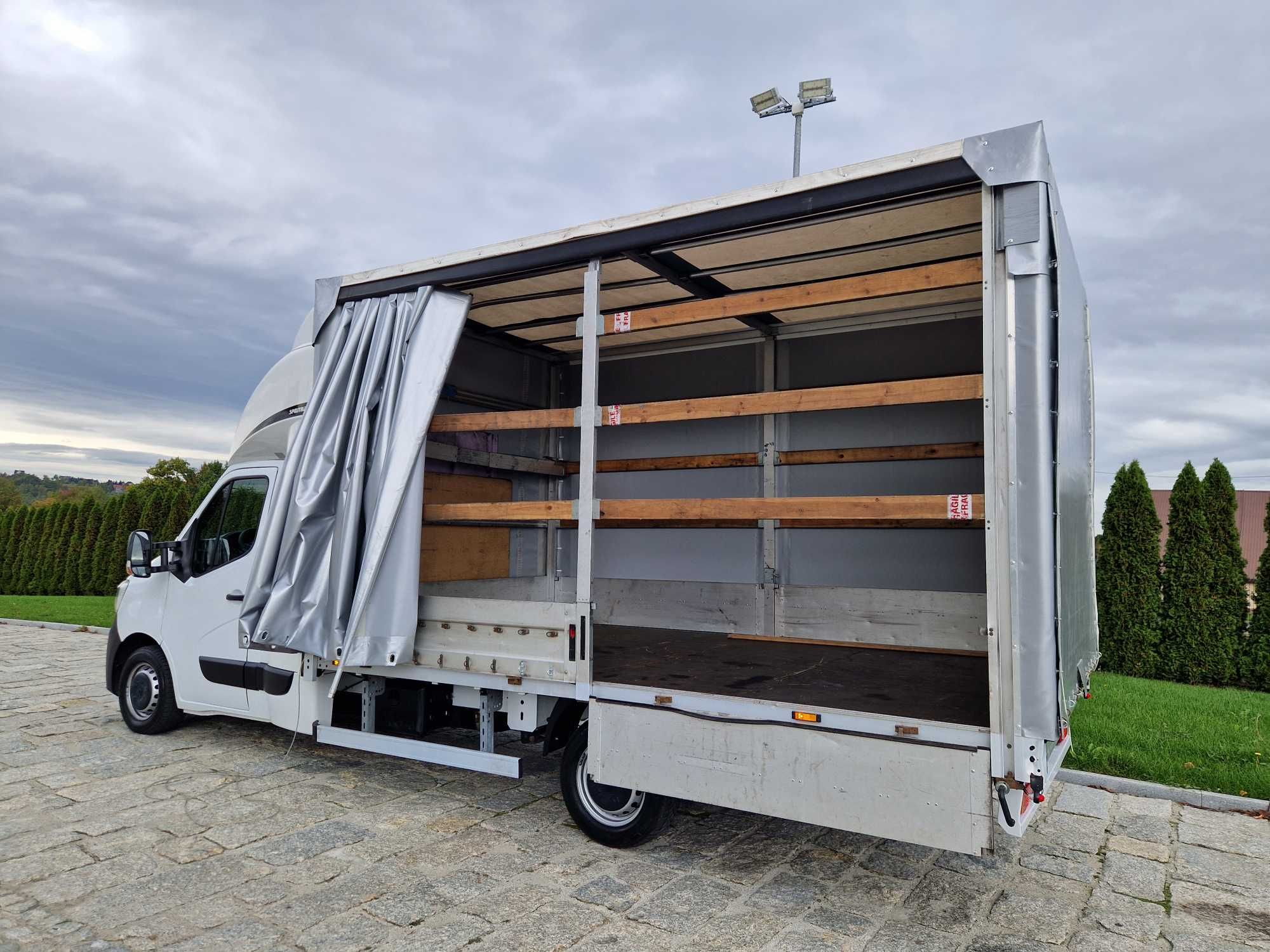 Renault Master Spojtrak Wejkama Międzynarodówka Kurnik 2xAKU Poduszki