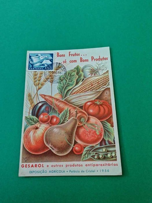 Bilhete Postal Máximo Exposição Agrícola