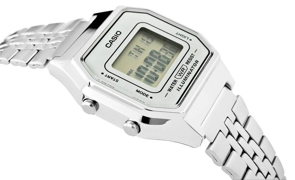 zegarek damski casio la680wa-7df + box