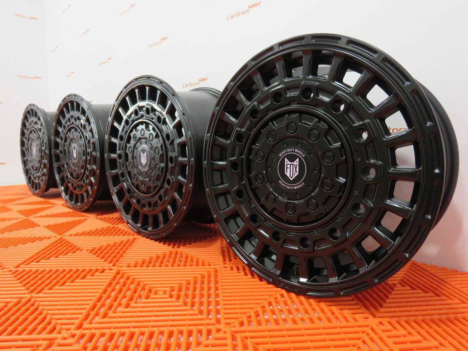 Jantes Fox ADV 17 x 8 et 45 6x130 Mercedes Sprinter  / VW Crafter