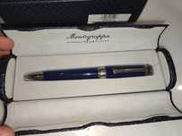 Шариковая ручка MONTEGRAPPA Parola ISWOTBAD темно-синего цвета