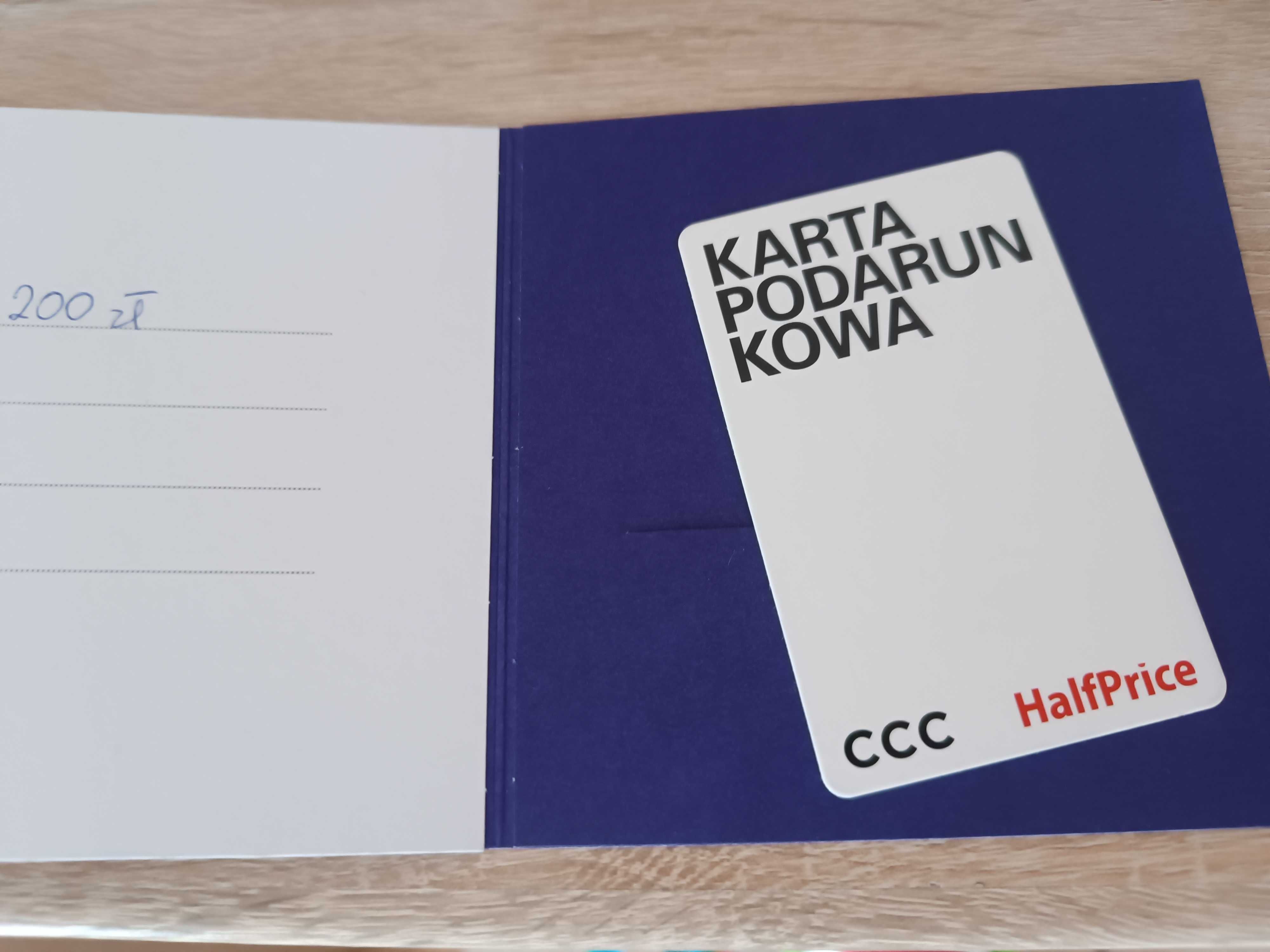 Karta podarunkowa CCC Halfprice