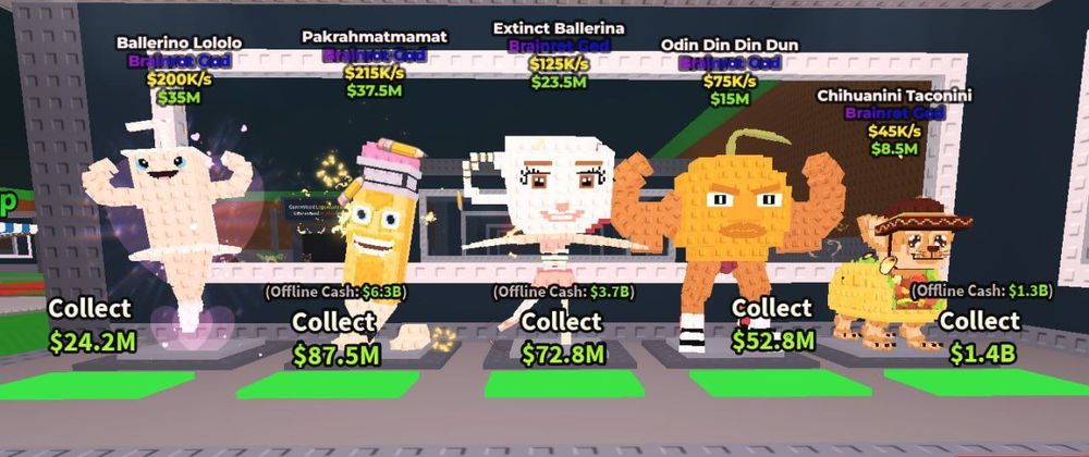 Продаж Steal a Brainrot Roblox