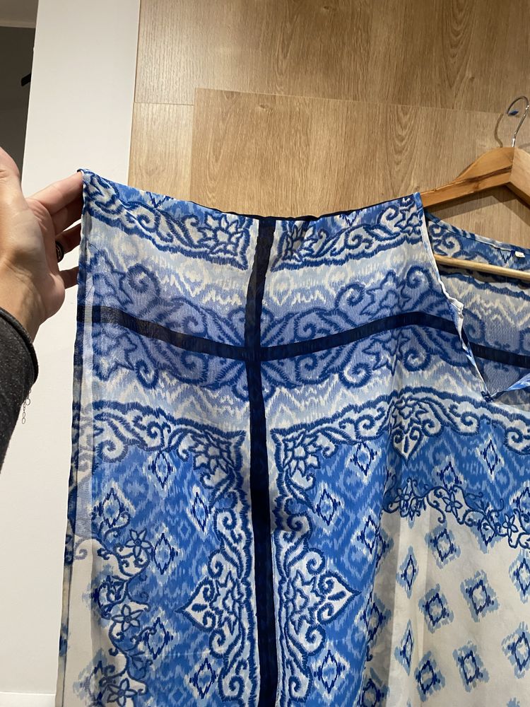 Boho plażowa tunika M/L
